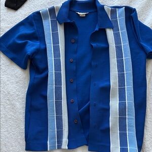 Vintage Blue Men’s Bowling Tee